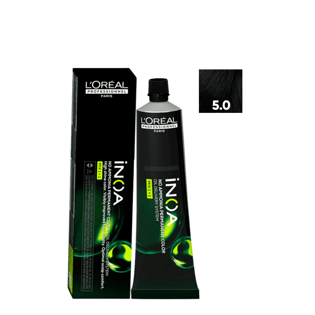 L'ORÉAL PROFESSIONNEL PARIS INOA no ammonia permanent color #5.0 60 gr