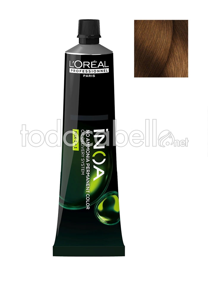 L'ORÉAL PROFESSIONNEL PARIS INOA no ammonia permanent color #7.34 60 gr
