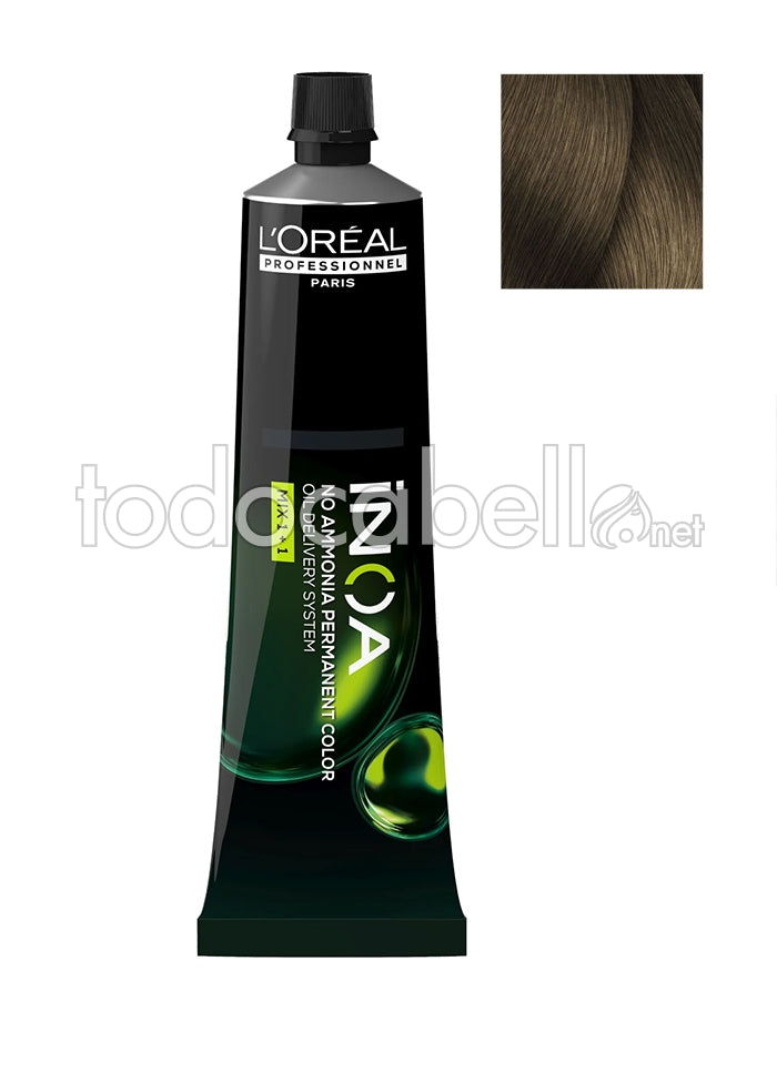 L'ORÉAL PROFESSIONNEL PARIS INOA coloration d'oxydation sans ammonia #7 60 gr