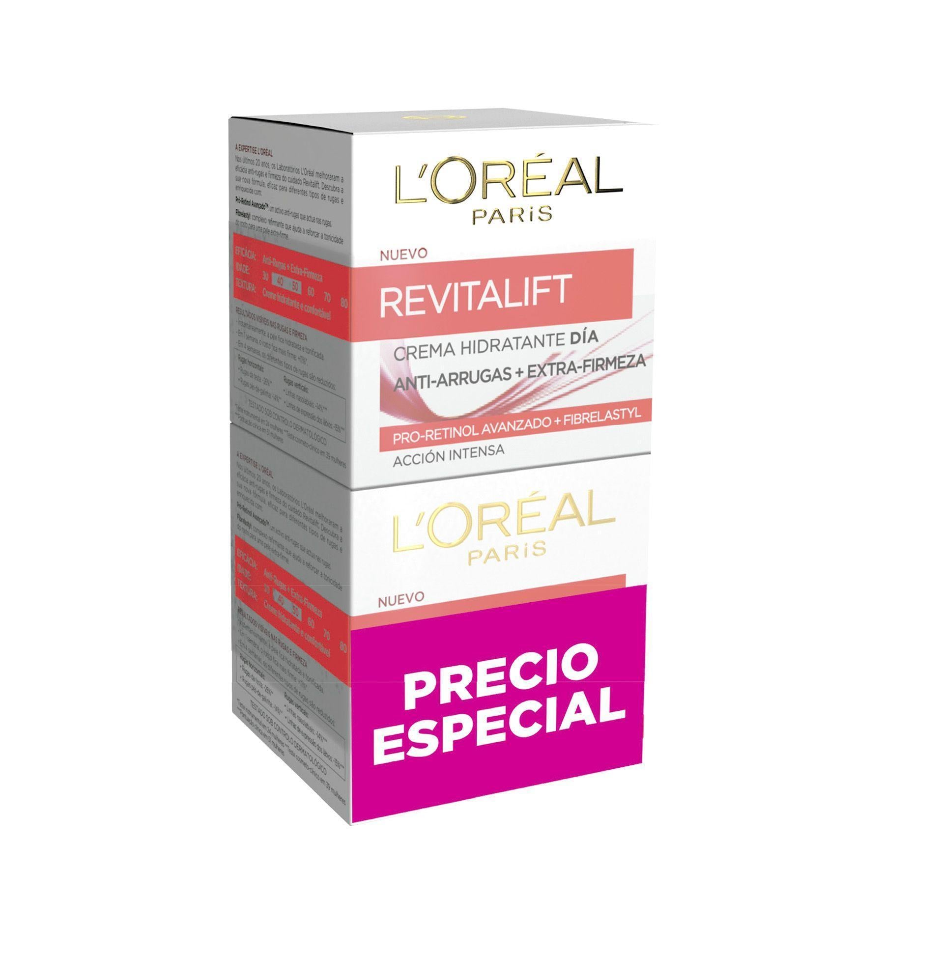 L'ORÉAL PARIS REVITALIFT MOISTURIZING DAY CREAM 2-PACK