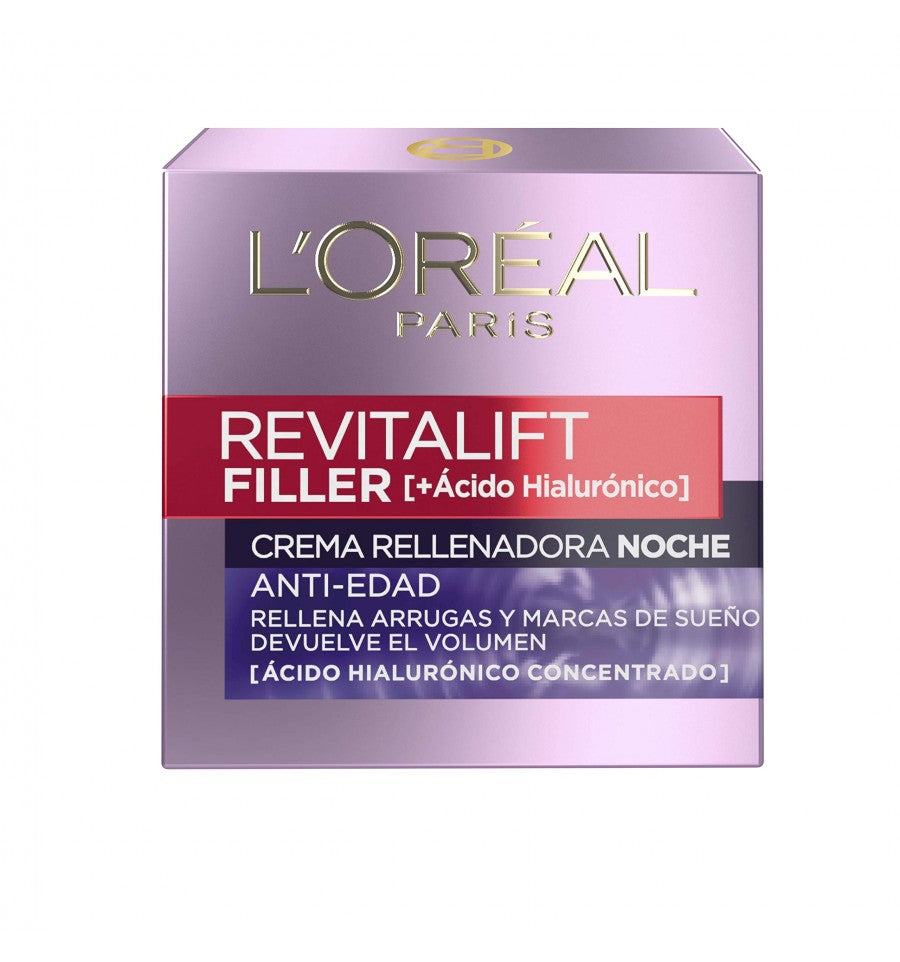 L'ORÉAL PARIS REVITALIFT FILLER night cream with hyaluronic acid 50 ml