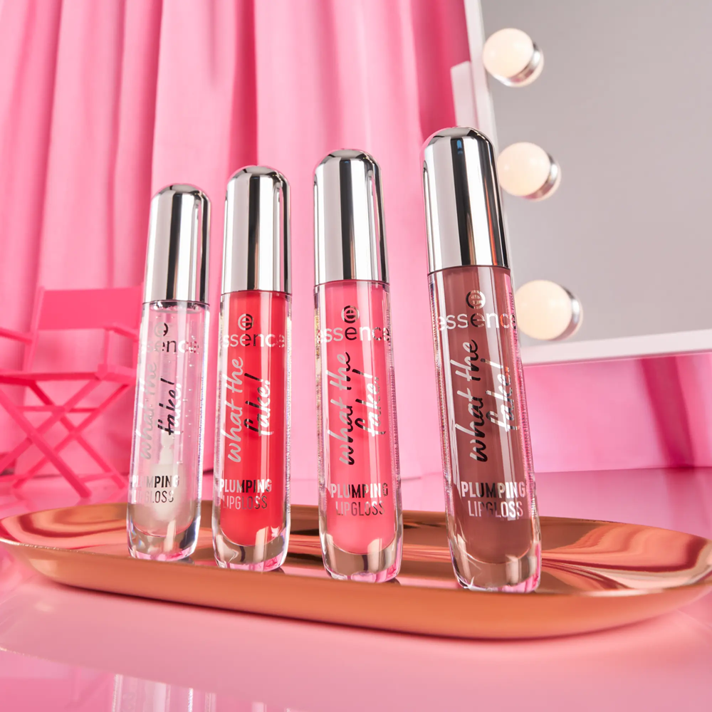 ESSENCE WHAT THE FAKE! Volumizing Lip Gloss #101-Main Squeeze 4 ml