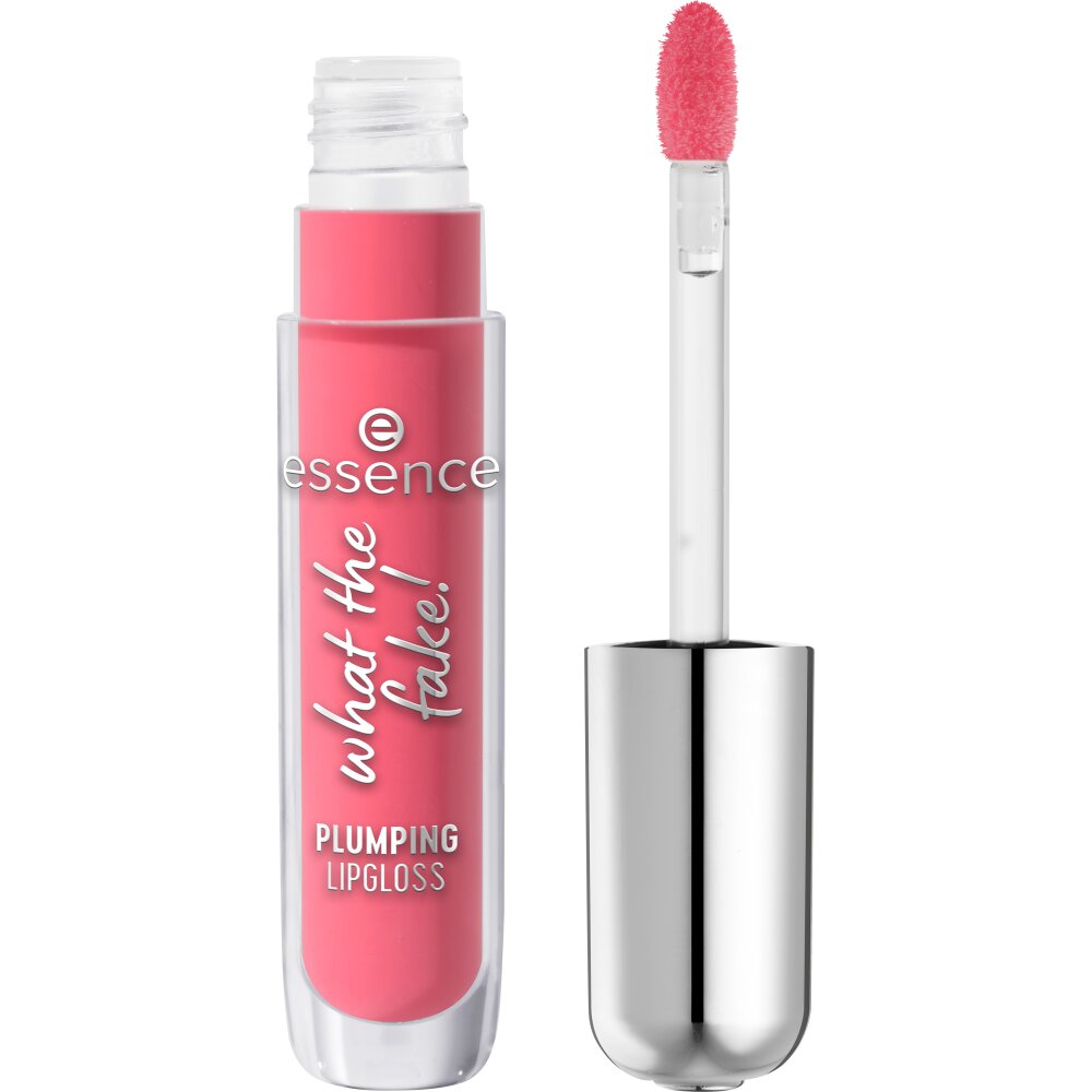 ESSENCE WHAT THE FAKE! Volumizing Lip Gloss #100-Sheer Genius 4 ml