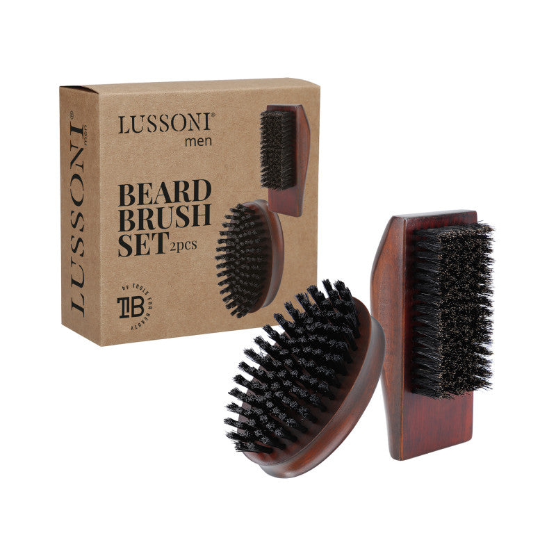 LUSSONI BEARD BRUSH LOT 2 pcs