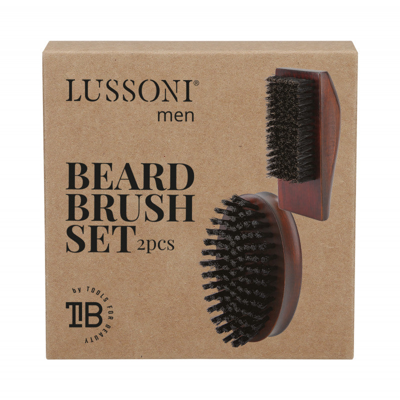 LUSSONI BEARD BRUSH LOT 2 pcs