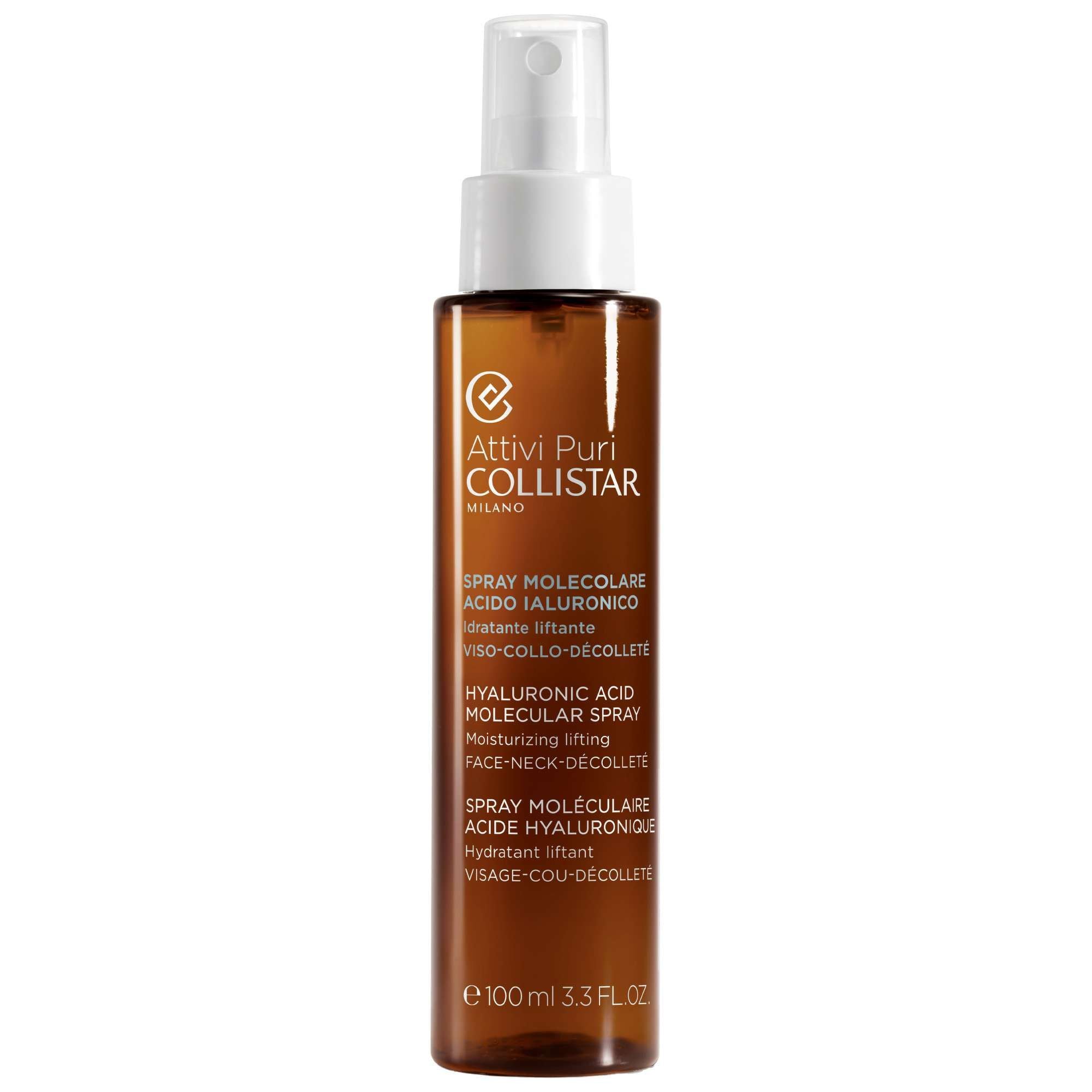 COLLISTAR ATTIVI PURI spray molecular ácido hialurónico 100 ml