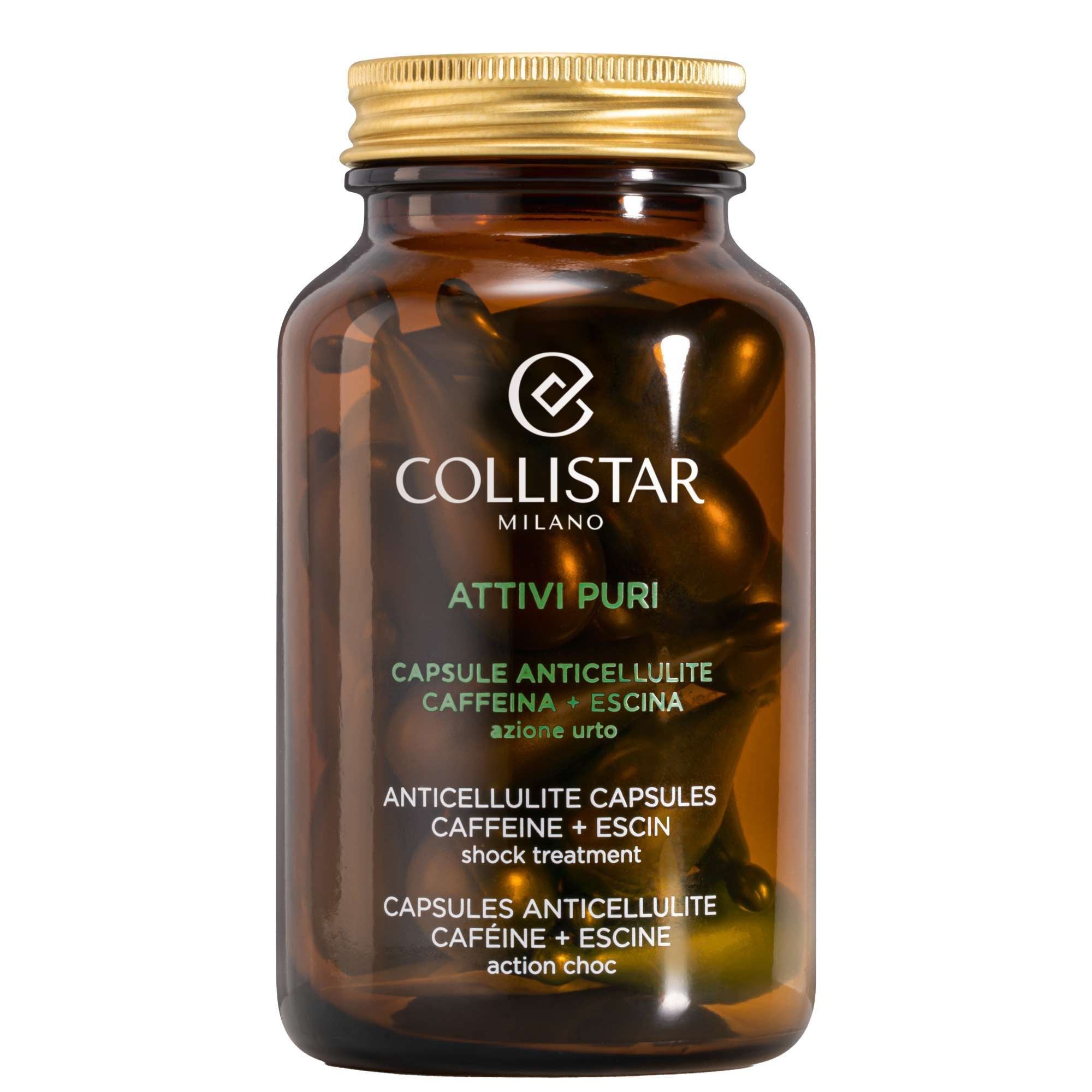 COLLISTAR ATTIVI PURI anti-cellulite capsules caffeine + escin 14 u