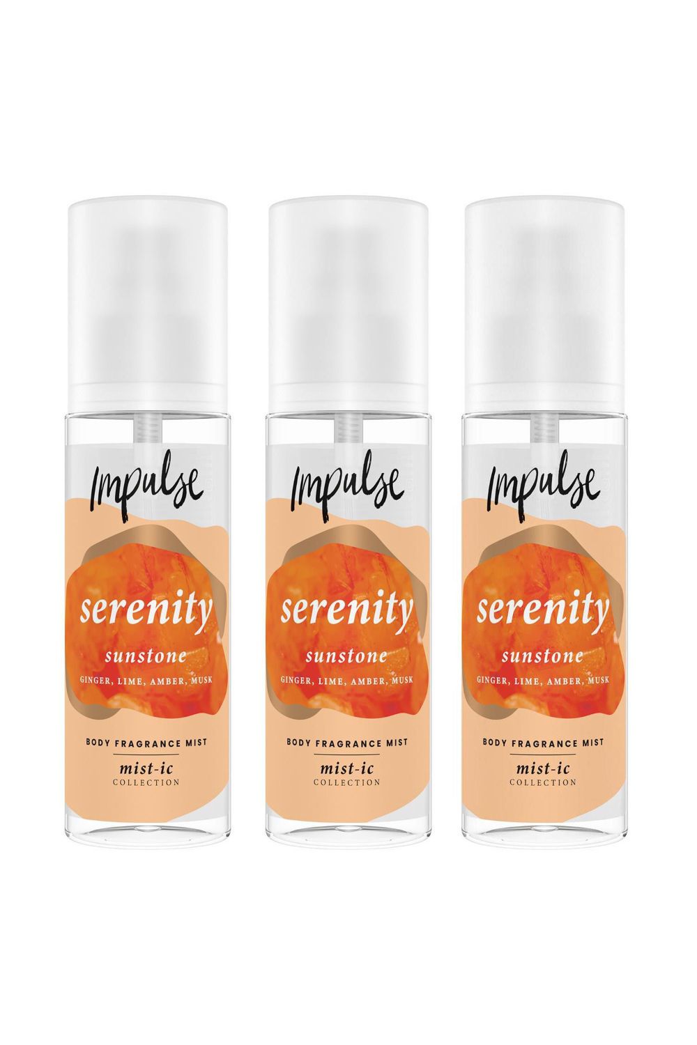 IMPULSE SERENITY SUNSTONE scented body mist 150 ml