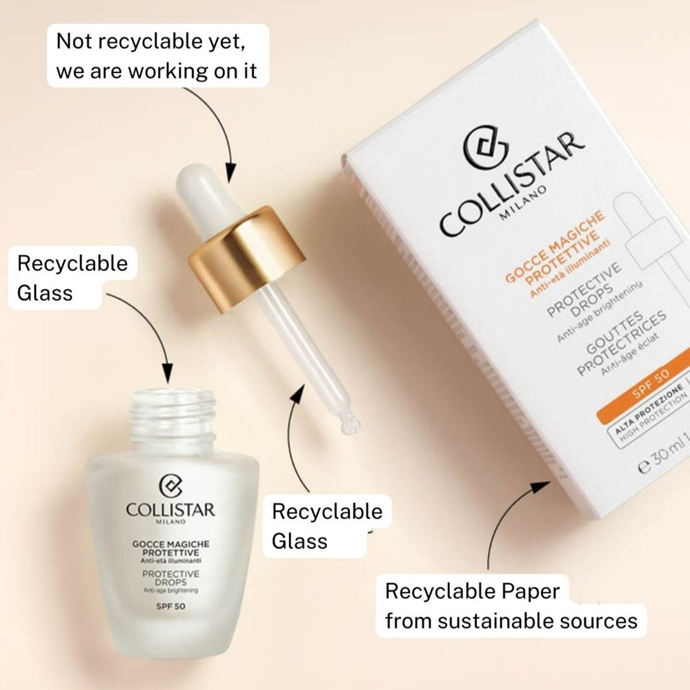 COLLISTAR MAGIC PROTECTIVE DROPS anti-aging SPF50+ 30 ml