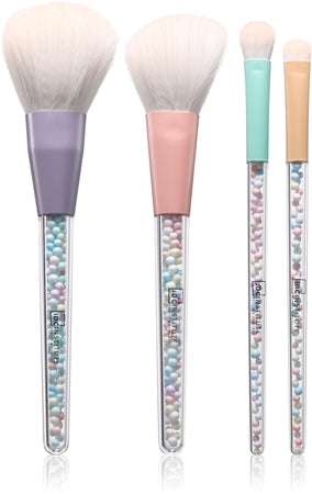 IDC INSTITUTE CANDY MAKEUP BRUSHES set 4 pz