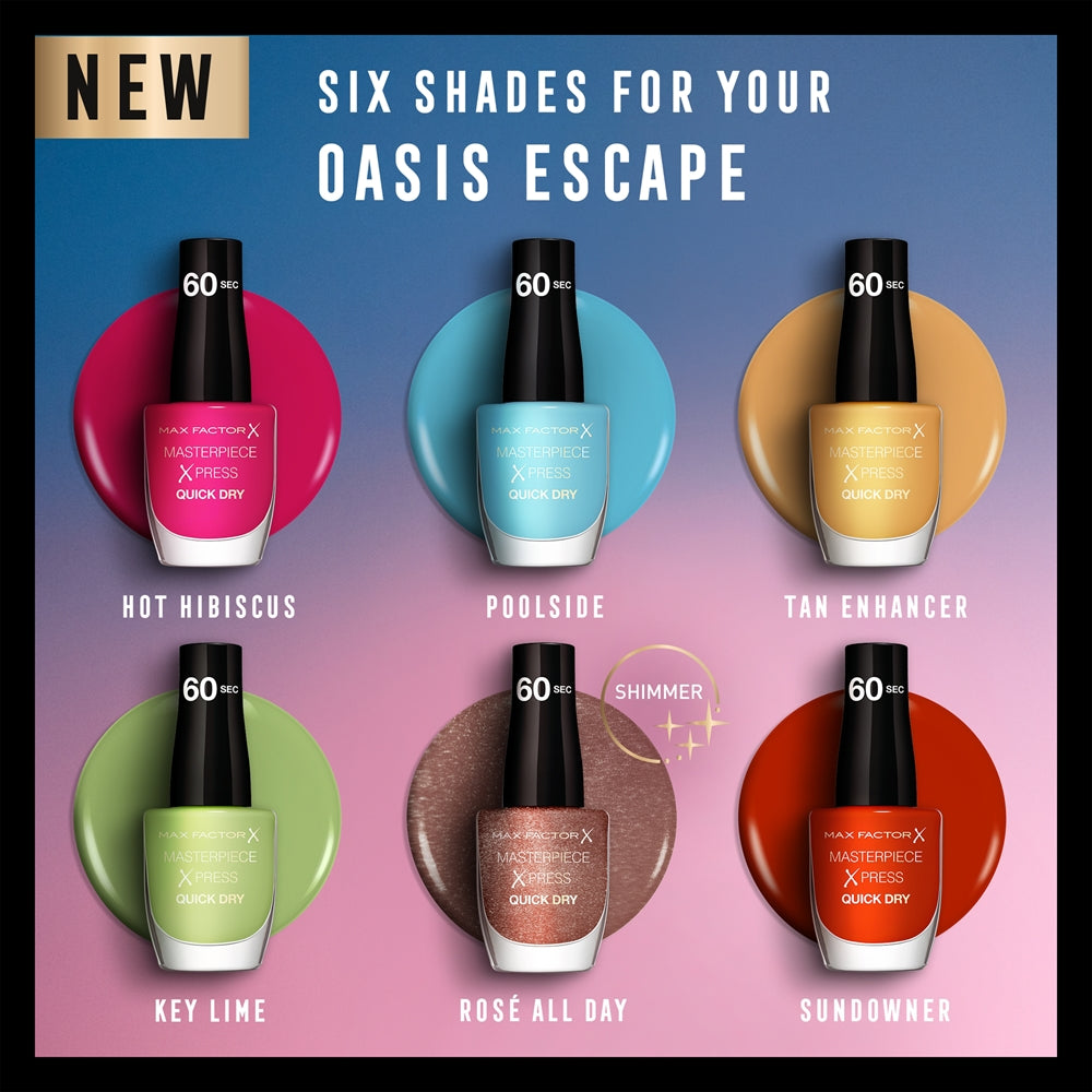 MAX FACTOR MASTERPIECE XPRESS quick dry #100-no dramas 8 ml
