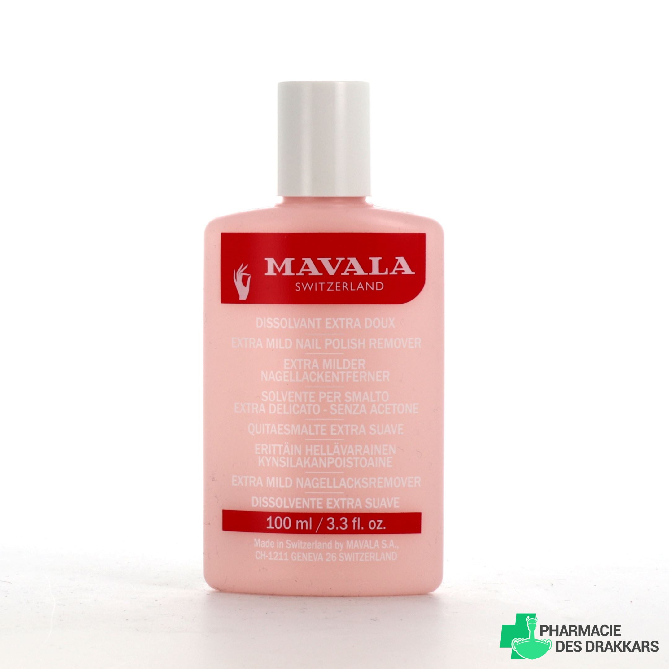 MAVALA QUITAESMALTE ROSA sin acetona 100 ml
