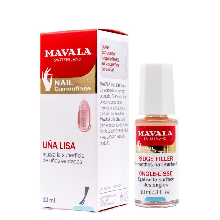 MAVALA RIDGE FILLER base coat for smooth nails 10 ml