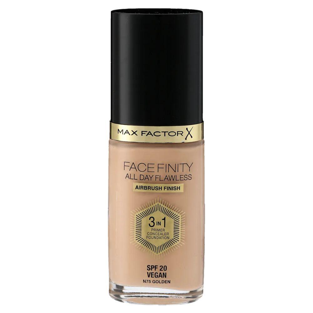 MAX FACTOR FACEFINITY 3IN1 primer, concealer &amp; foundation #75-golden 30 ml