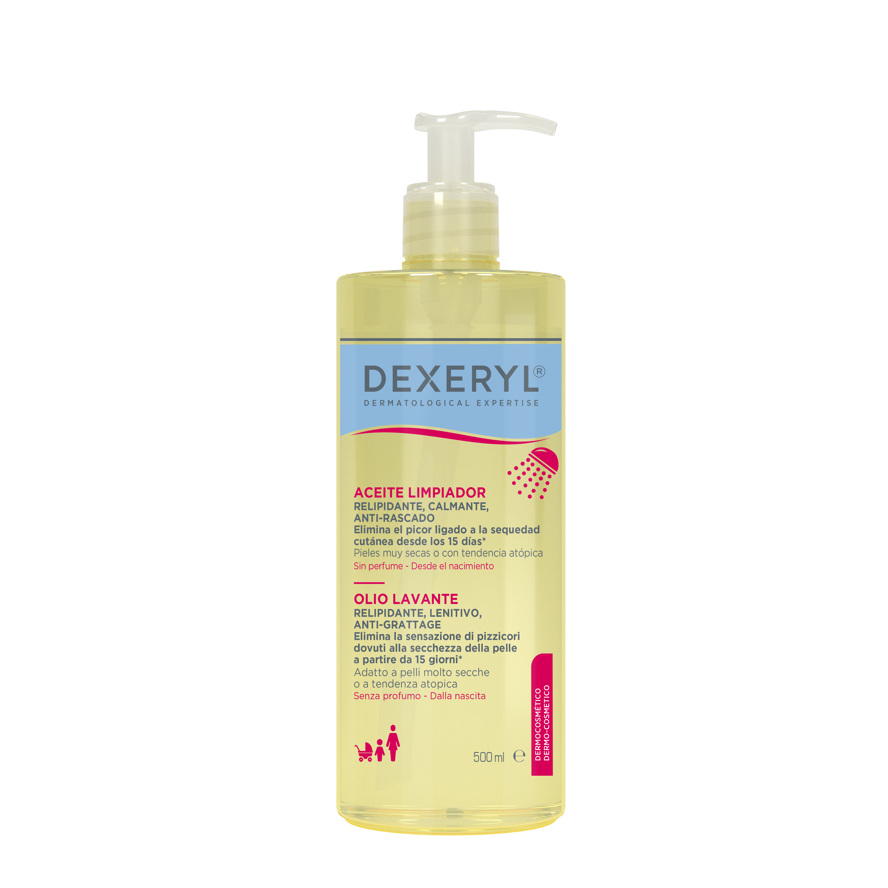 DEXERYL SHOWER cleansing oil 500 ml