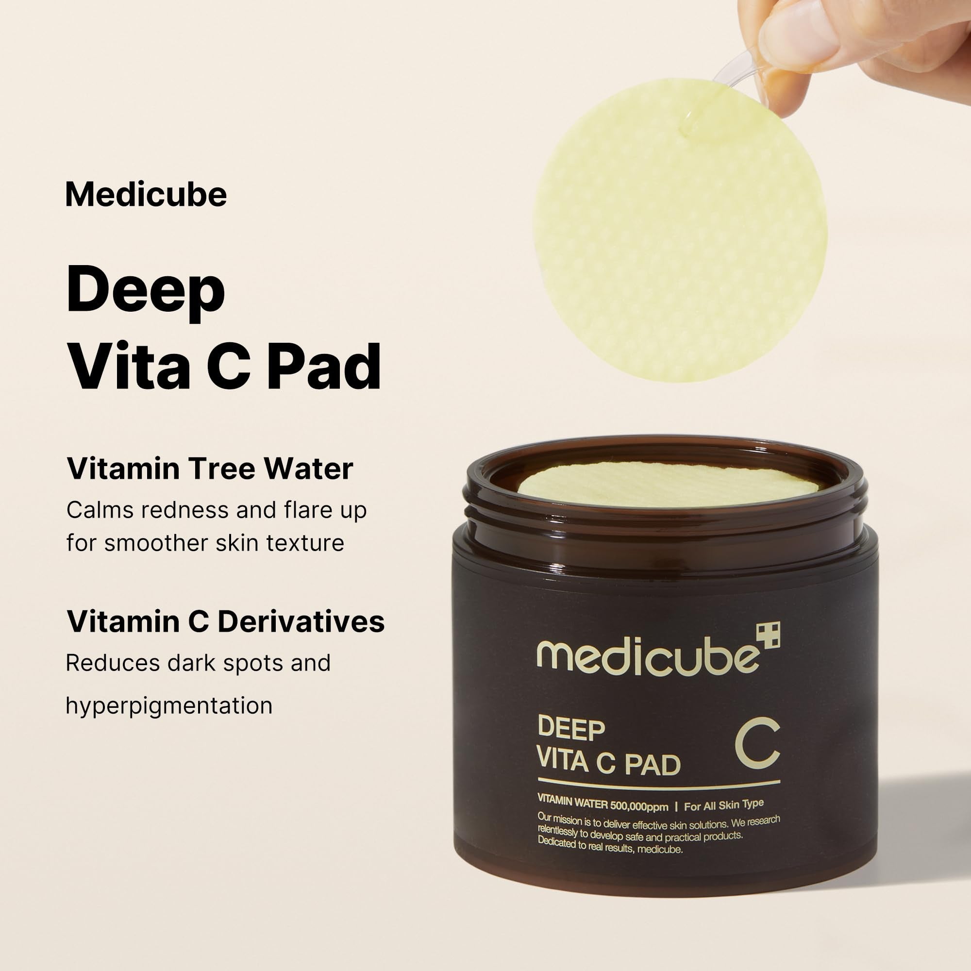 MEDICUBE DEEP VITA C PAD facial pads 70 units