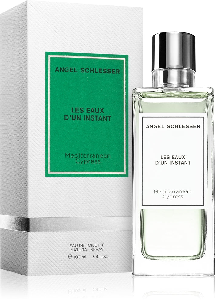 ANGEL SCHLESSER LES EAUX D'UN INSTANT mediterranean cypress eau de toilette spray 100 ml