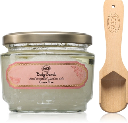SABON BODY SCRUB green rose 320 gr