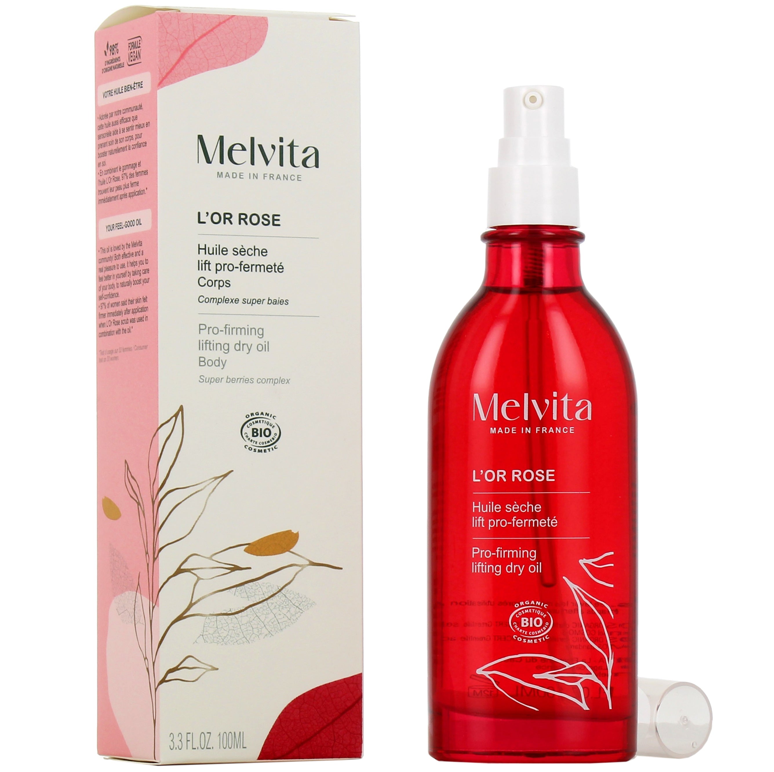 MELVITA L'OR ROSE Firming Dry Oil 50 ml