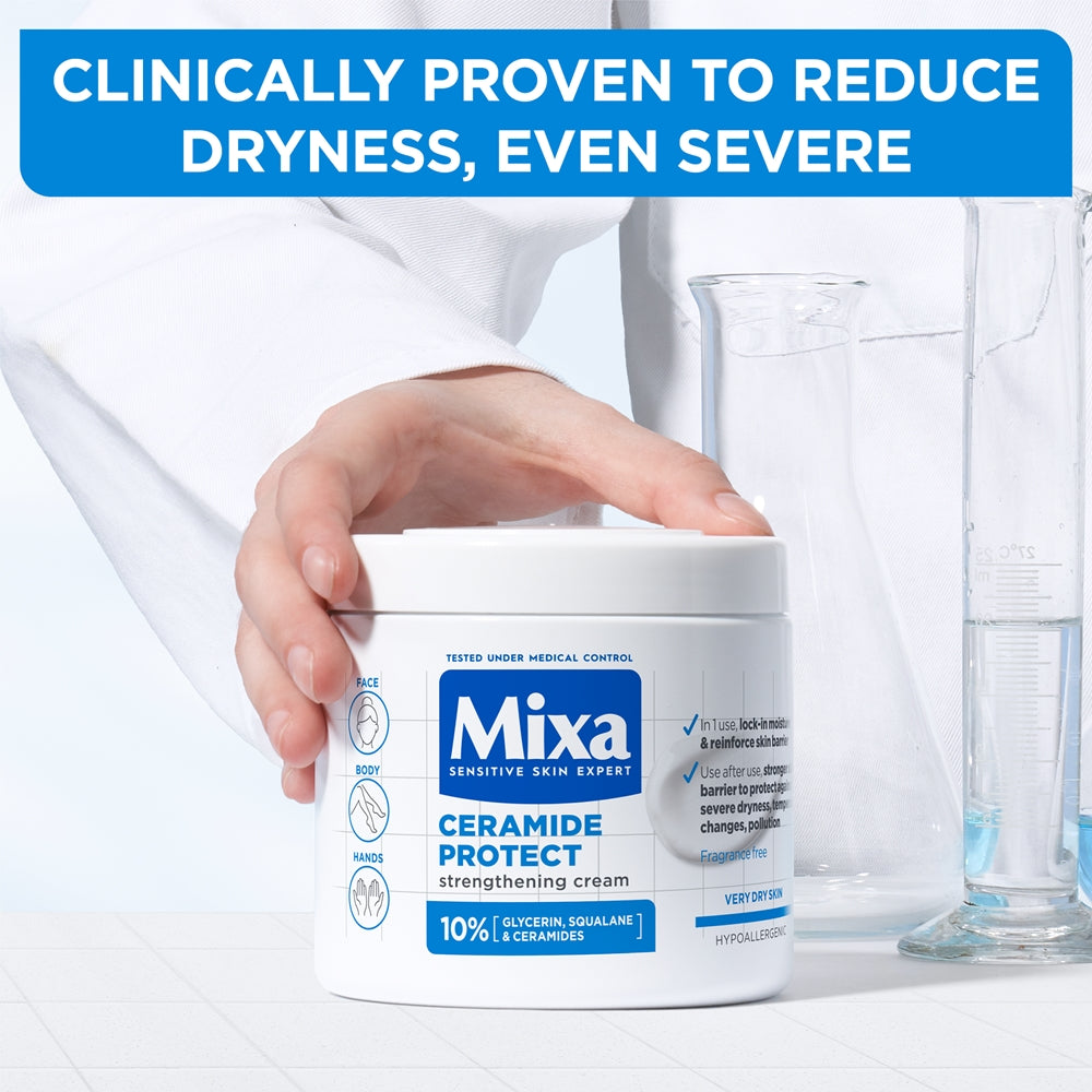 MIXA CERAMIDE PROTECT strengthening cream for very dry skin 400 ml