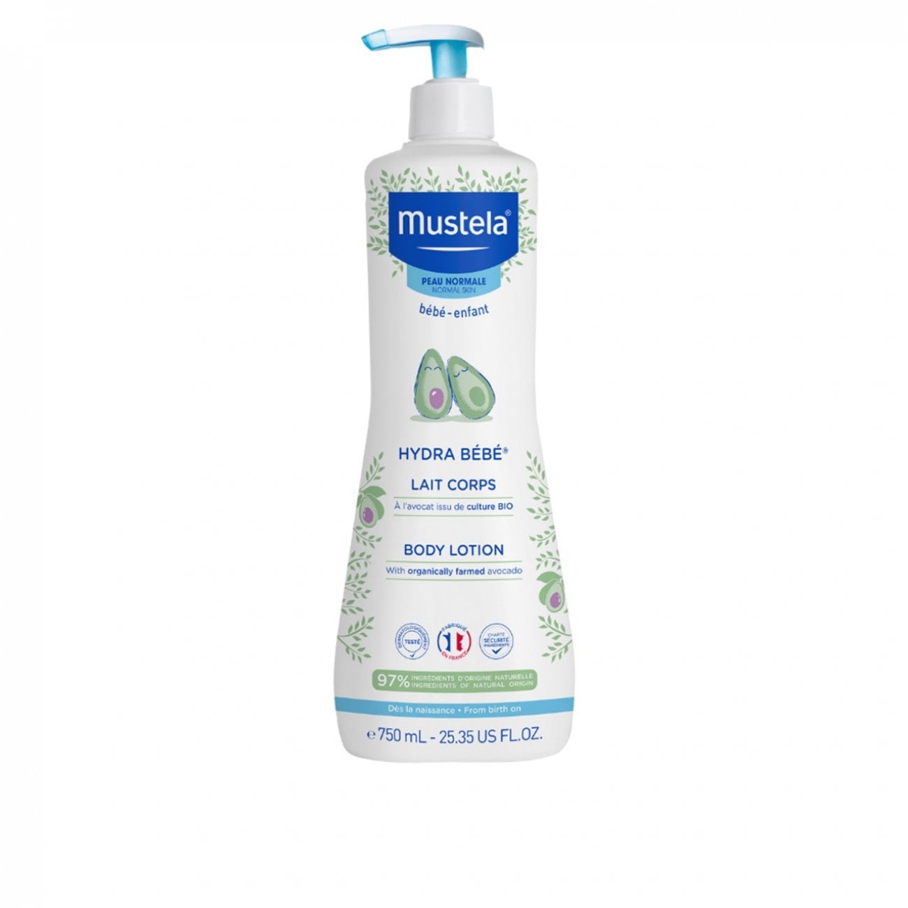 MUSTELA BABY-CHILD body milk 500 ml