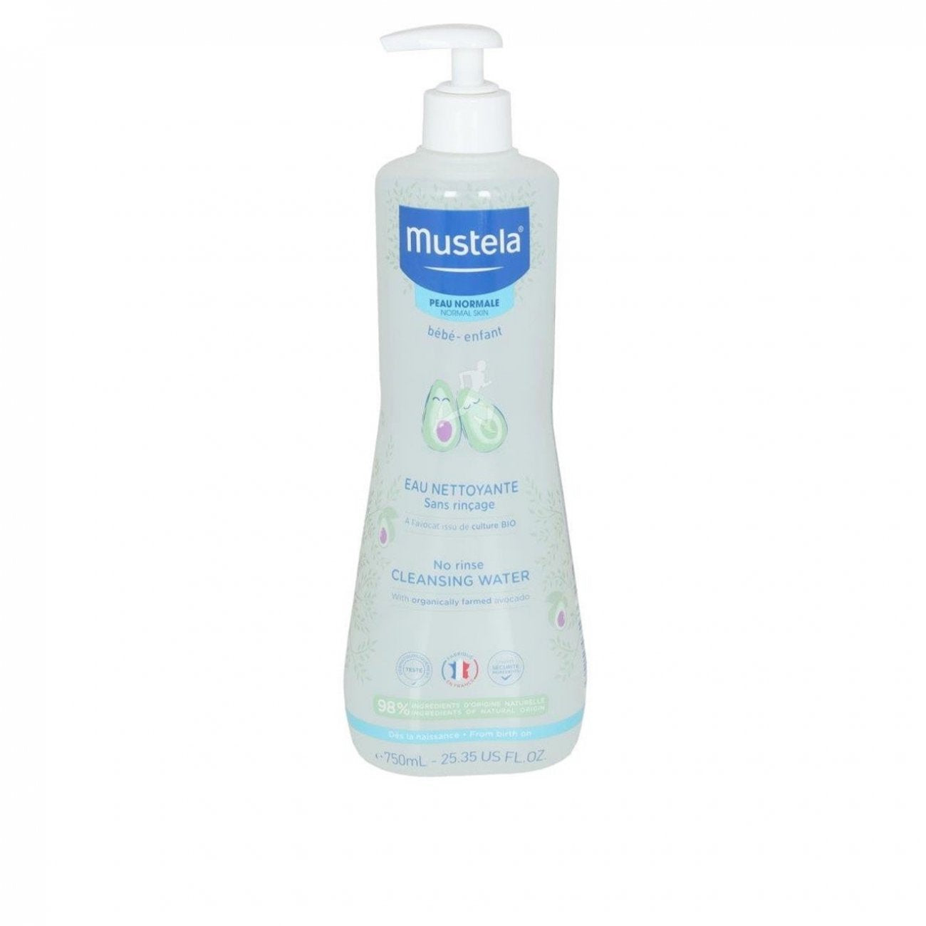 MUSTELA BABY-CHILD cleansing water without rinsing 300 ml