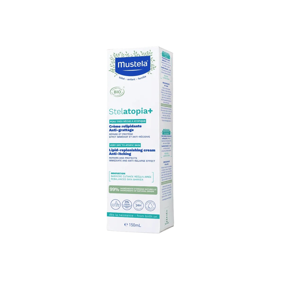 MUSTELA STELATOPIA+ BIO relipidizing cream 150 ml