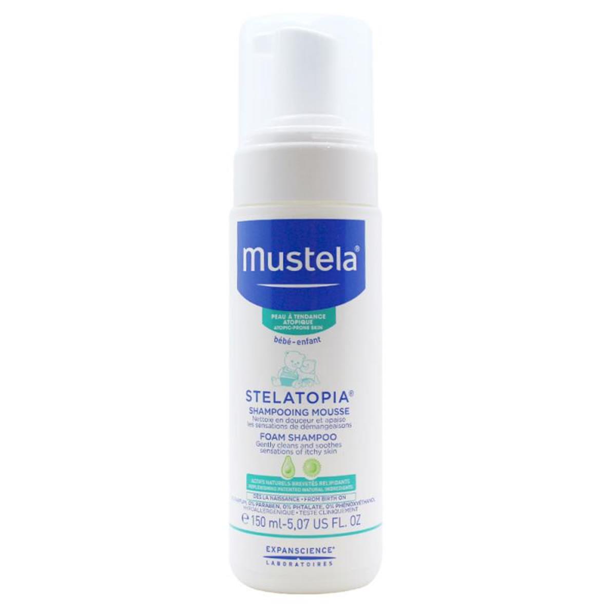MUSTELA STELATOPIA mousse shampoo 150 ml