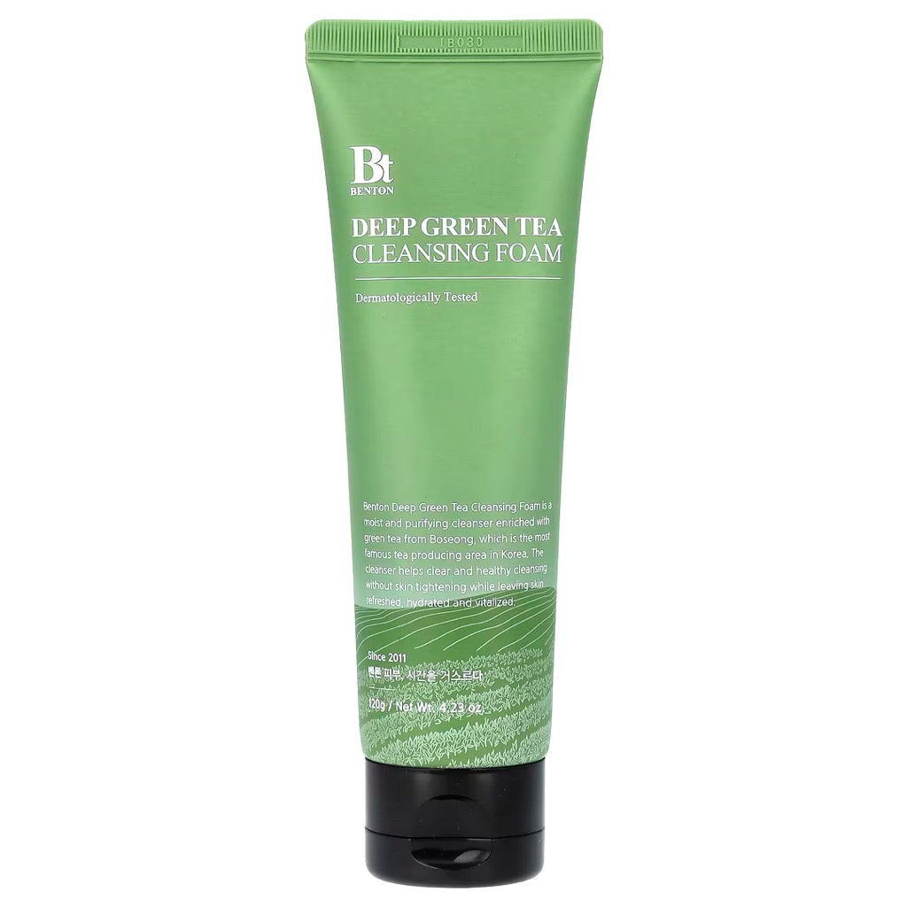 BENTON DEEP GREEN TEA cleansing foam 120 gr