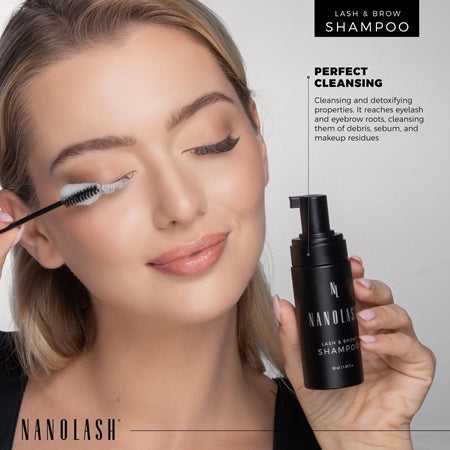 NANOLASH LASH &amp; BROW shampoo 50 ml