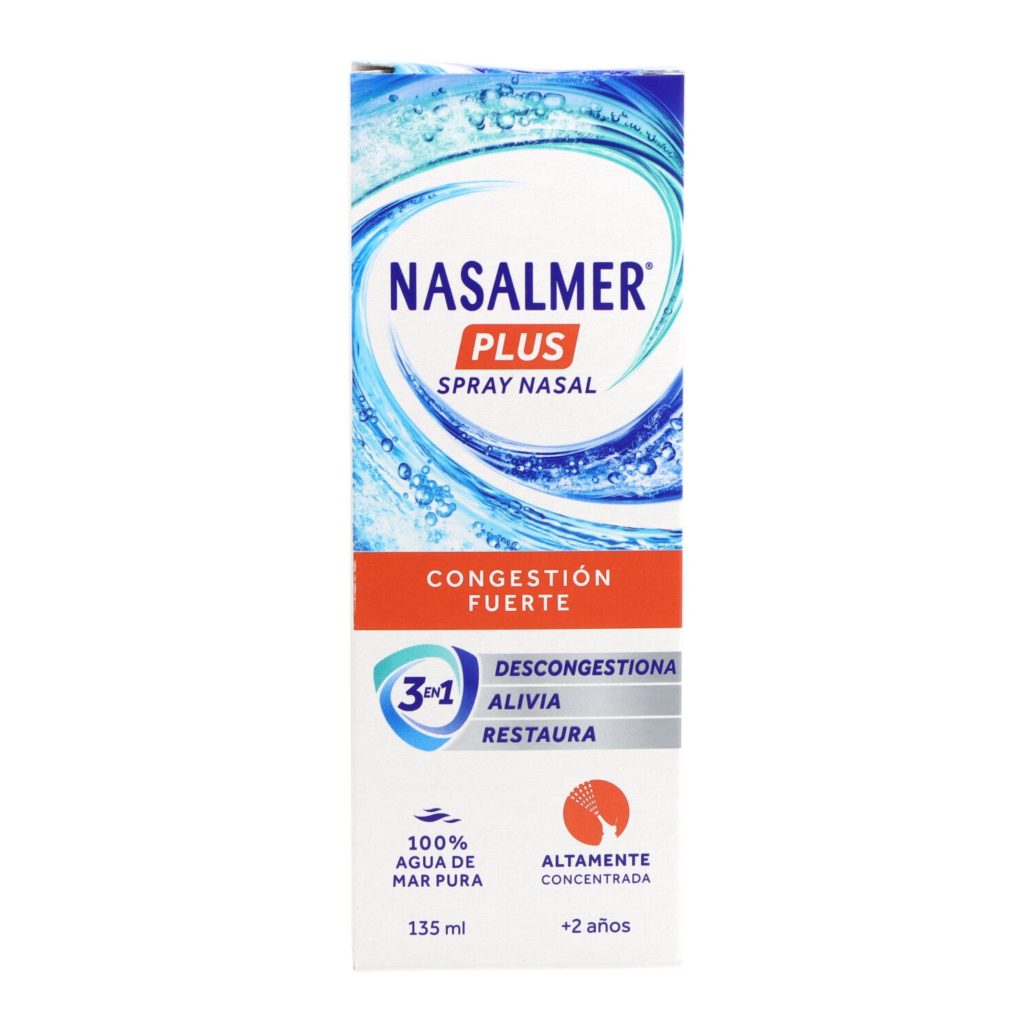 NASALMER PLUS nasal spray 135 ml