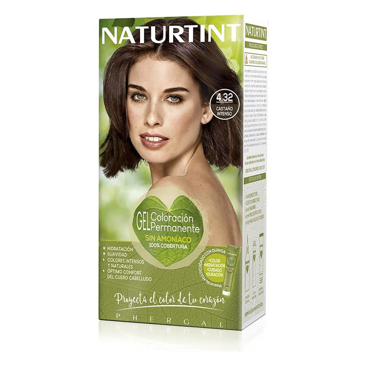 NATURTINT ammonia-free dye #4.32-Intense Chestnut 170 ml