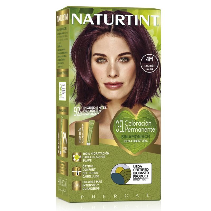 NATURTINT ammonia-free dye #4M-Mahogany Chestnut 170 ml