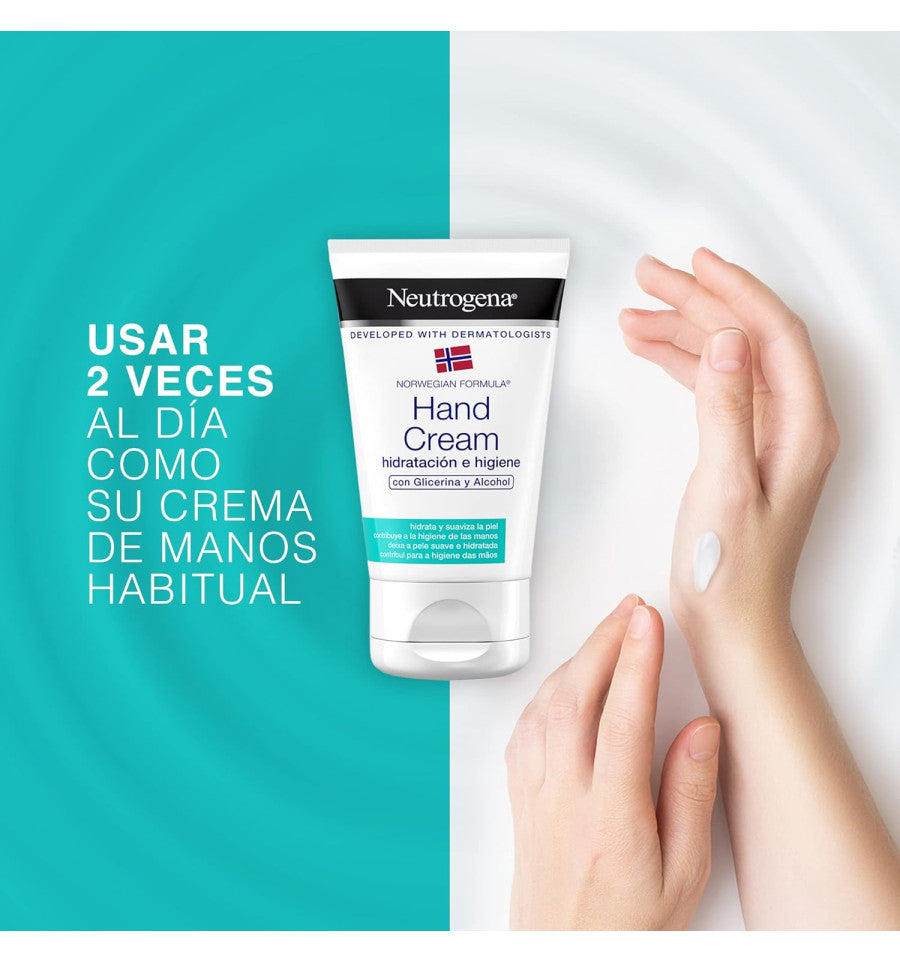 NEUTROGENA HYGIENE and hydration HAND CREAM 50 ml