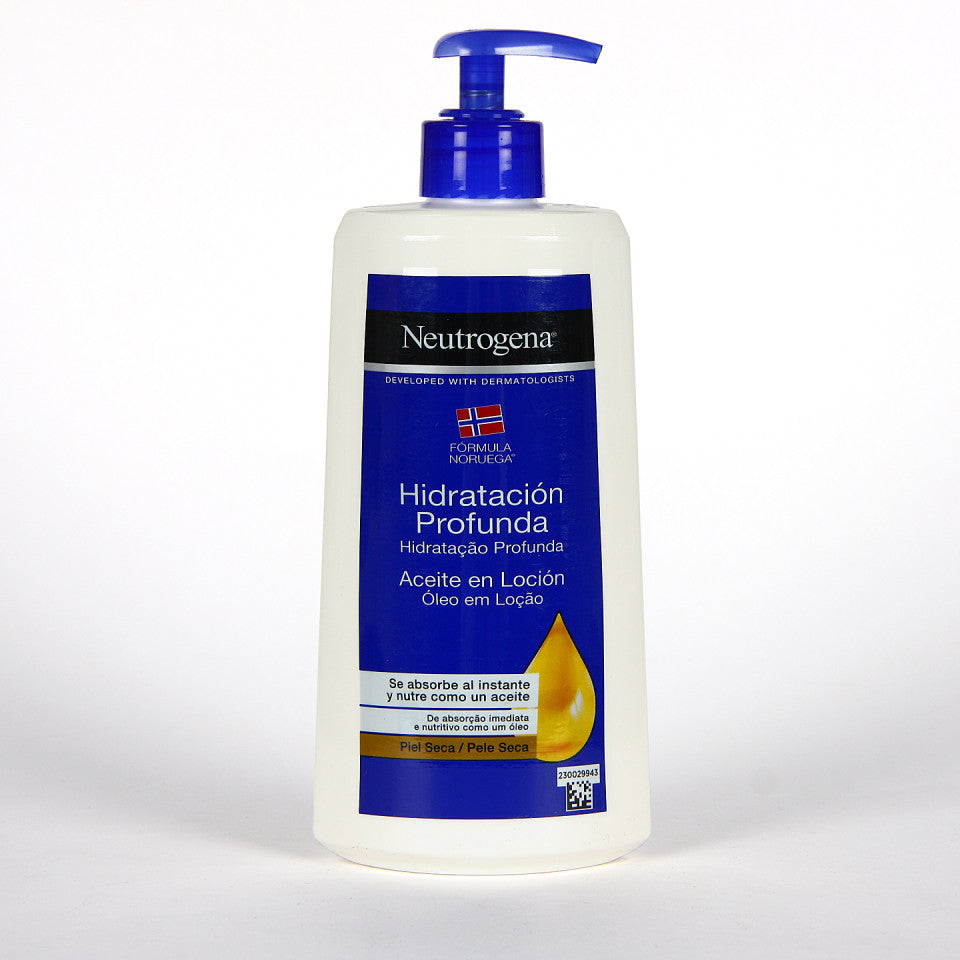 NEUTROGENA DEEP HYDRATION oil lotion dry skin 400 ml
