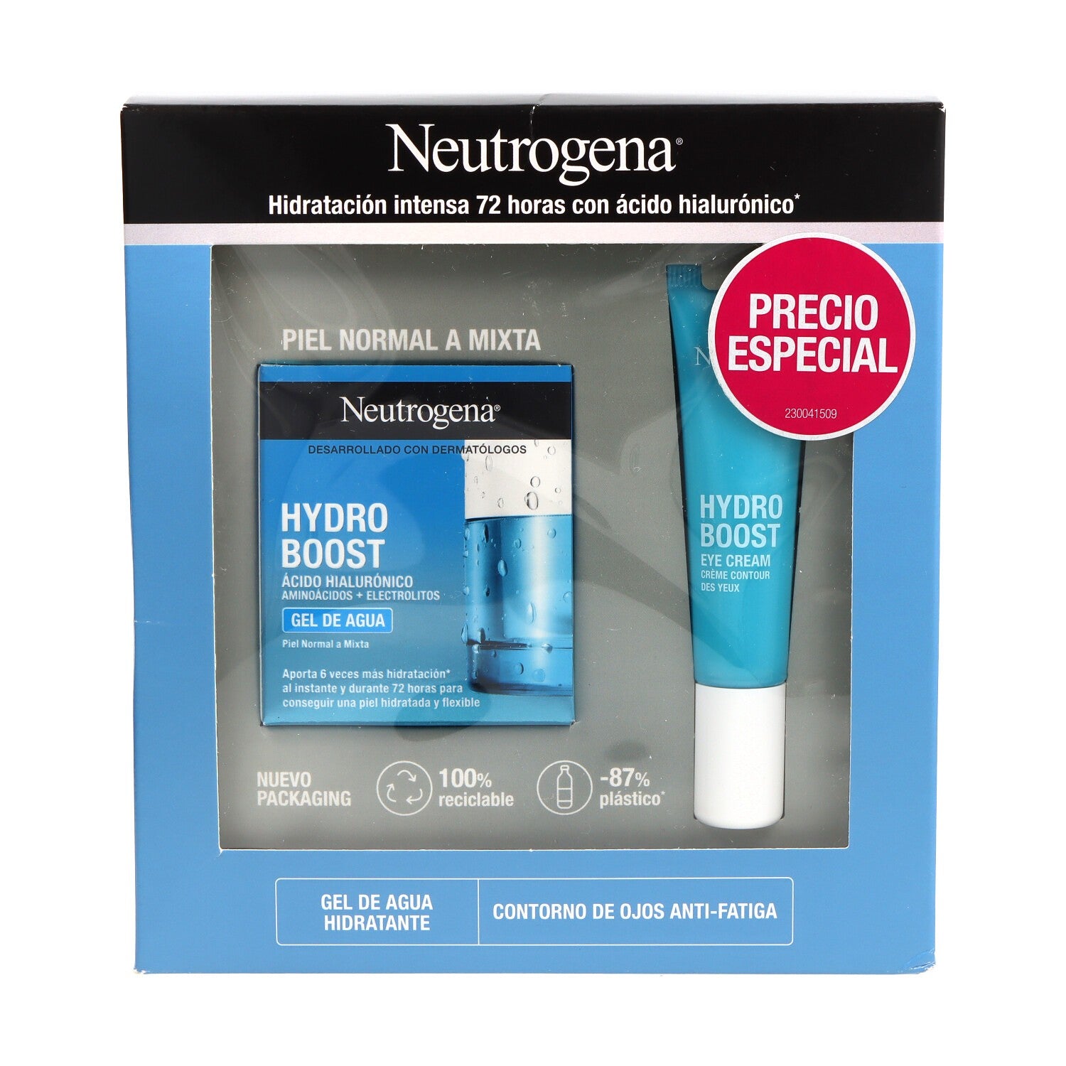 NEUTROGENA HYDRO BOOST FACIAL WATER GEL LOT 2 pcs