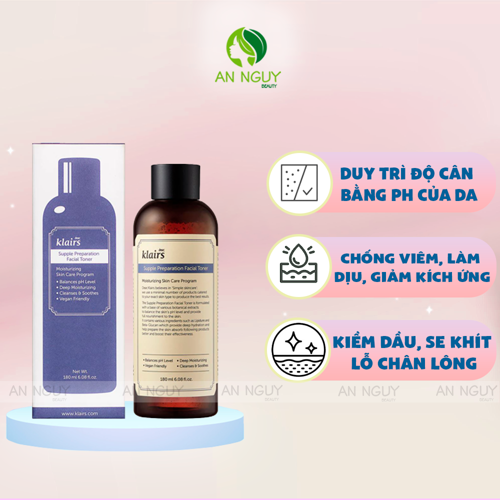 KLAIRS SUPPLE PREPARATION facial toner 30 ml