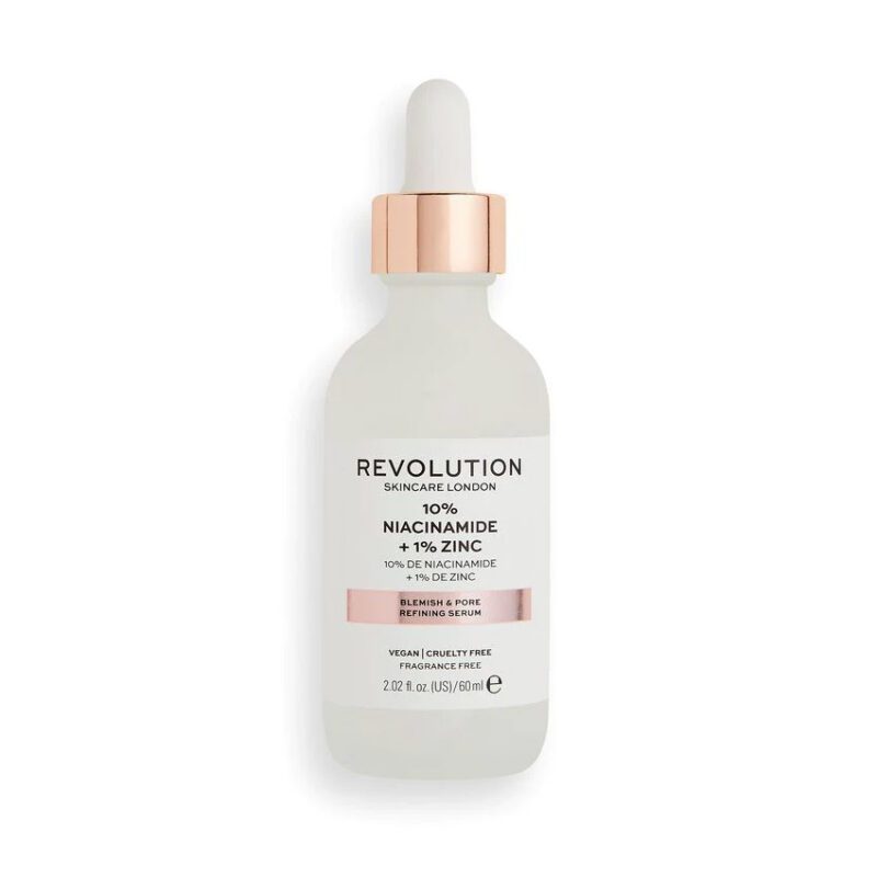 REVOLUTION SKINCARE BLEMISH 10% niacinamide 1% zinc serum 60 ml