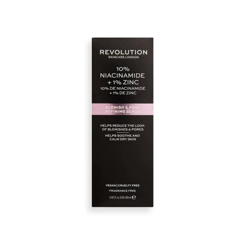 REVOLUTION SKINCARE BLEMISH 10% niacinamide 1% zinc serum 60 ml