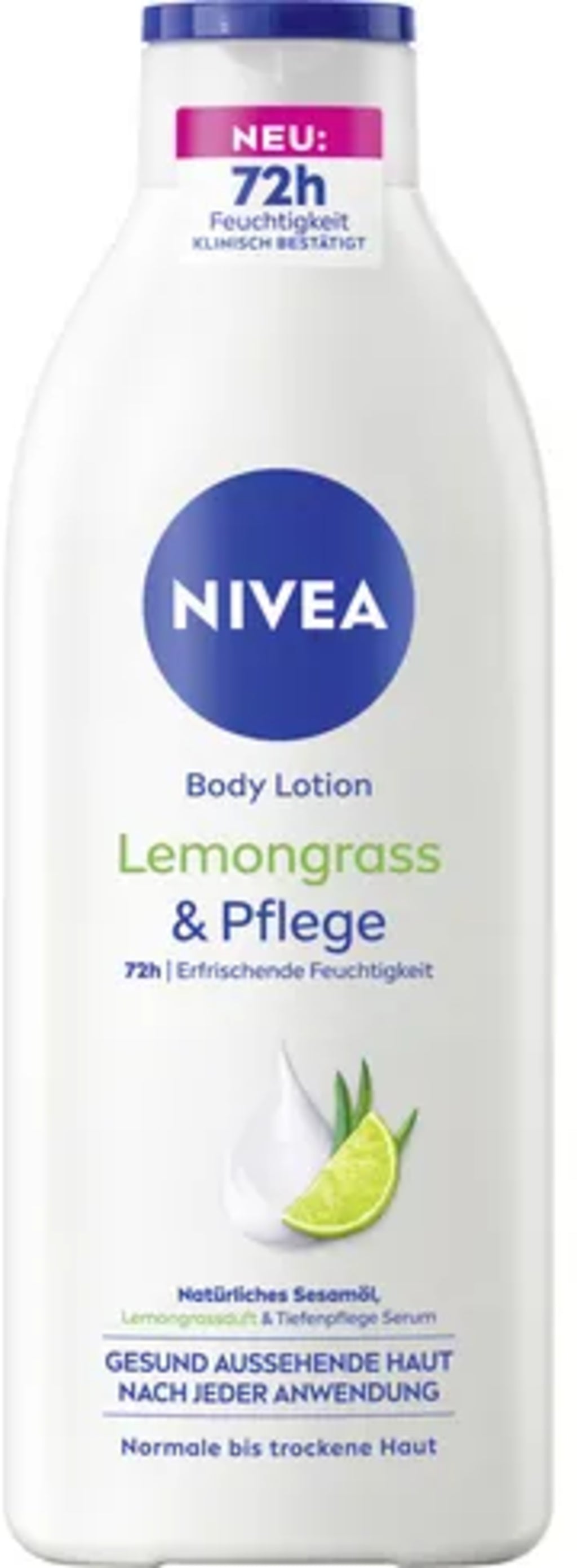 NIVEA LEMONGRASS body lotion 400 ml