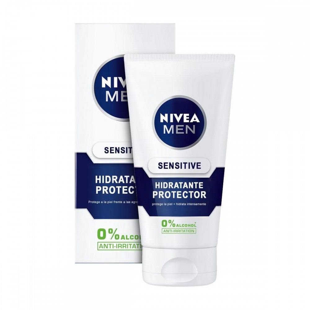 NIVEA MEN SENSITIVE moisturizing protector 0% alcohol SPF15 75 ml