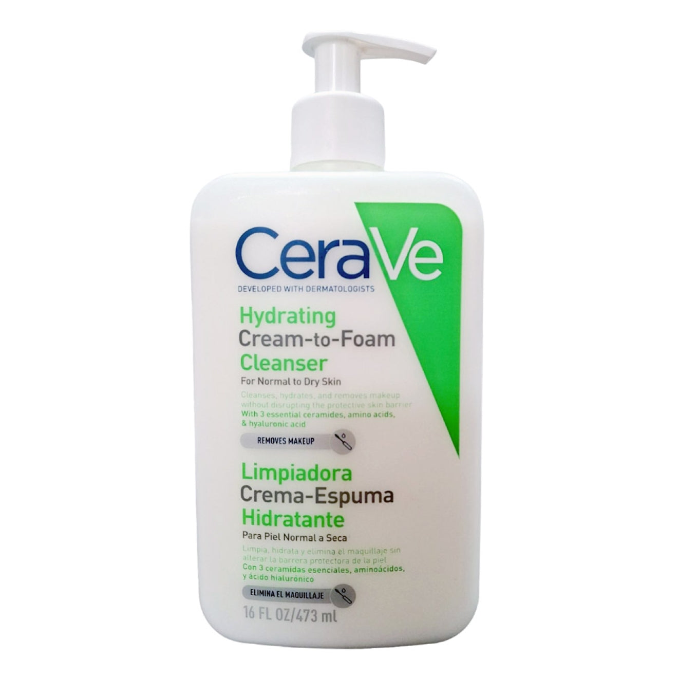 CERAVE Moisturizing cream-foam cleanser 473 ml