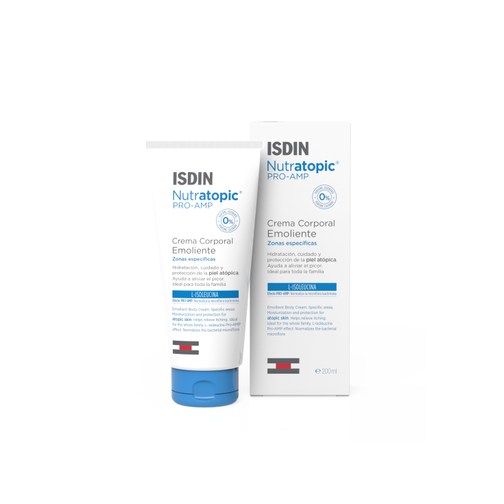 ISDIN NUTRATOPIC Pro-AMP emollient body cream atopic skin 200 ml