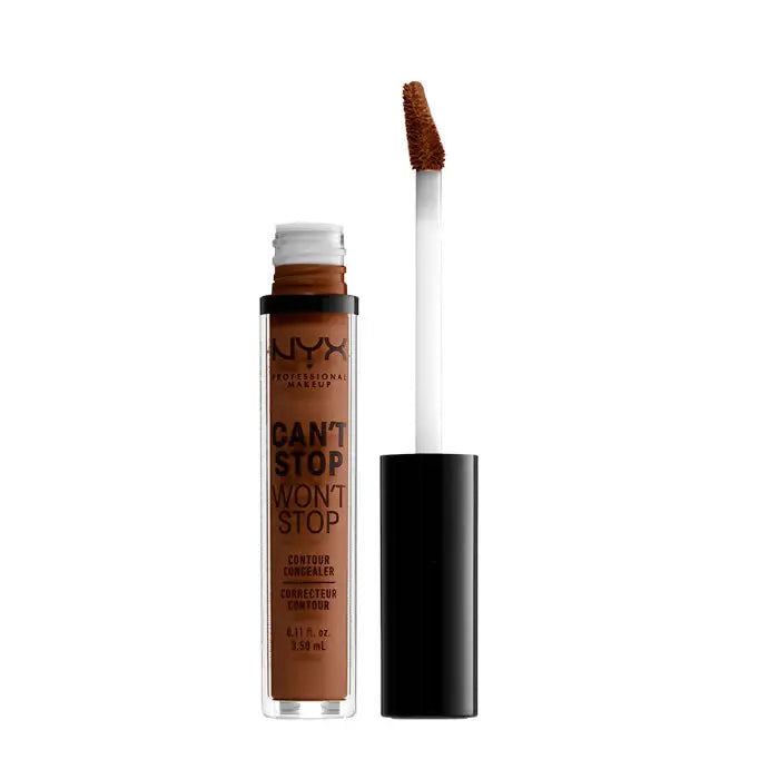 NYX PROFESSIONAL MAKE UP CAN'T STOP WON'T STOP contour concealer #mocha