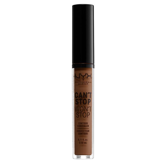 NYX PROFESSIONAL MAKE UP CAN'T STOP WON'T STOP contour concealer #mocha