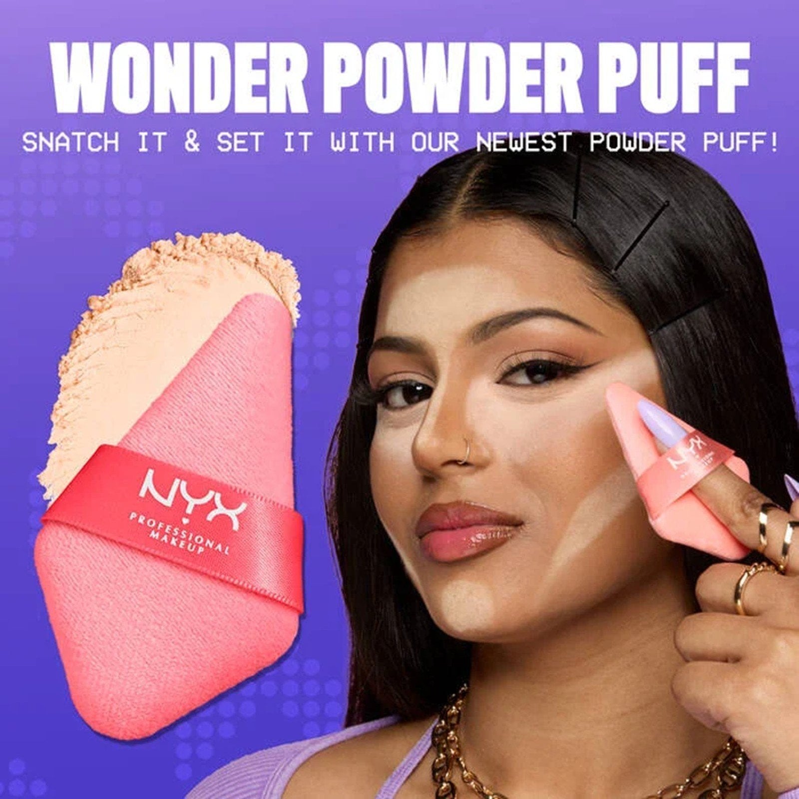 NYX PROFESSIONAL MAKE UP WONDER SNATCH Fixing Powder #Sugar Serve 1 u