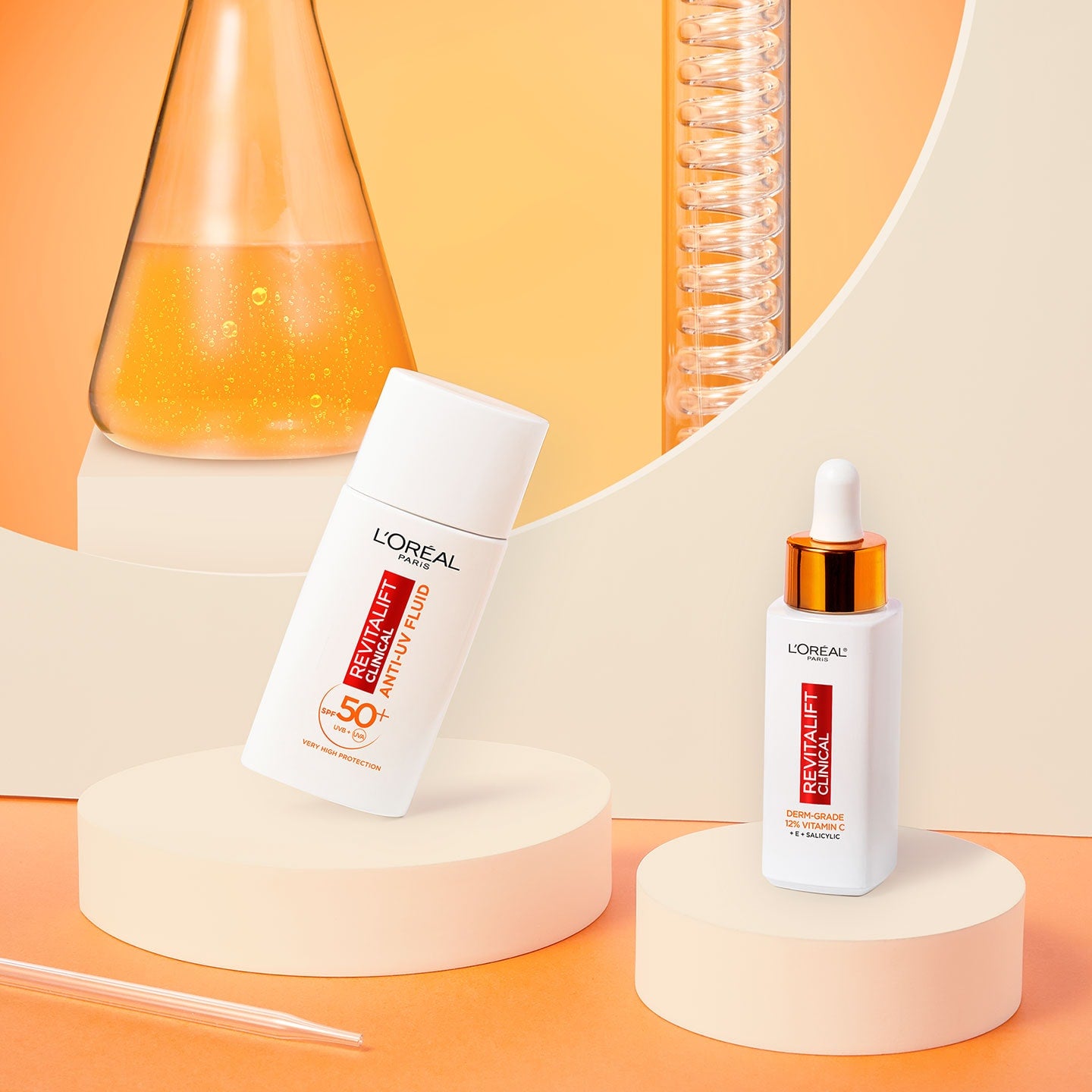 L'ORÉAL PARIS REVITALIFT VITAMIN C tinted glow daily fluid SPF30 40 ml