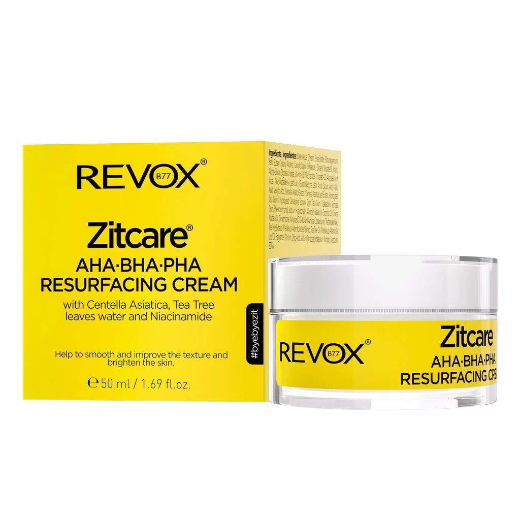 REVOX B77 ZITCARE AHA.BHA.PHA. resurfacing cream 50 ml