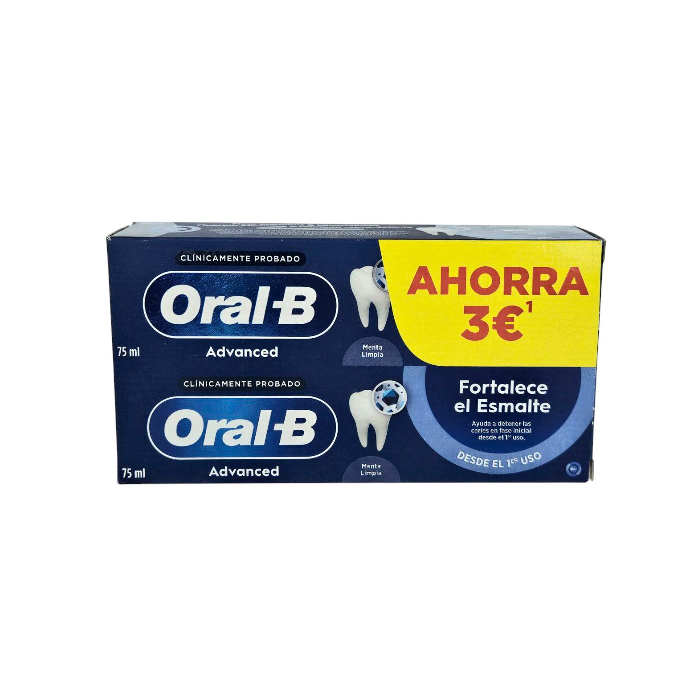 ORAL-B STRENGTHENS ENAMEL toothpaste 2 x 75 ml