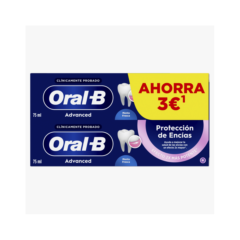 ORAL-B GUM PROTECTION toothpaste 2 x 75 ml